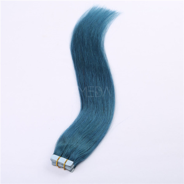 Bule tape in hair extensions LJ201